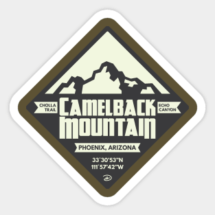 Camelback Mountain (Granite) Sticker